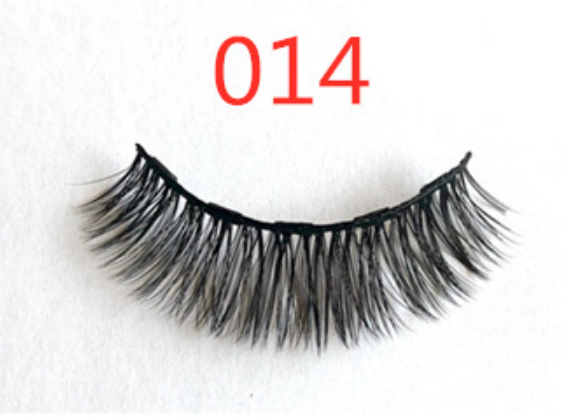 A Pair Of False Eyelashes With Magnets