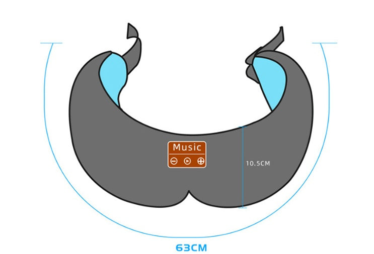 3D Bluetooth Sleep Headphones Eye mask