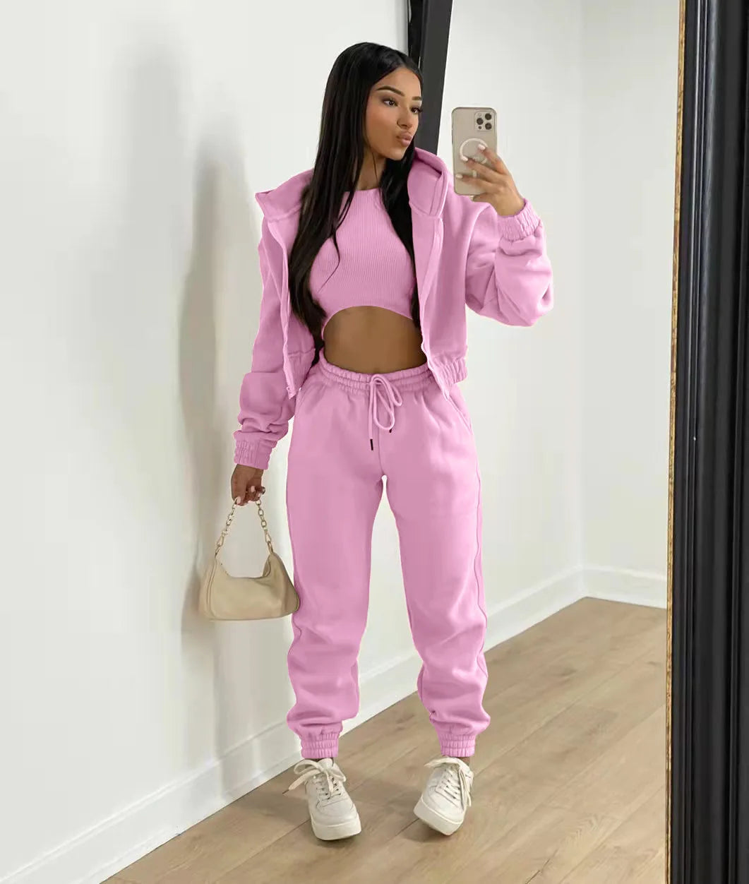 Women's Sweat Suits Three-Piece - Ladies Sweatsuits Sets | for Women 3 Piece